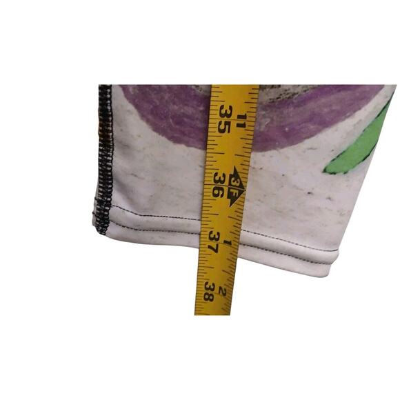 Debbie Dannheisser Leggings Nicole's Abstract Art Deco Sz M Hippie Boho Disco - Picture 8 of 11